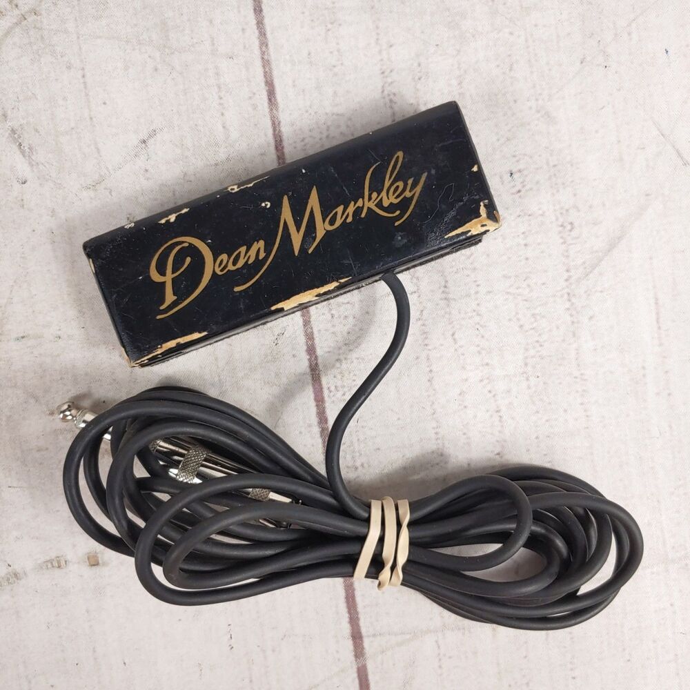 Dean Markley Passive Soundhole Pickup for Acoustic Guitar, Black - TESTED WORKS